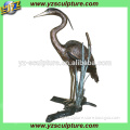 life size copper bird sculpture for garden decoration